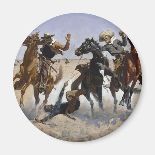 Frederic Remington Art Magnet (Vorne)
