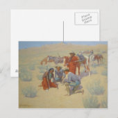 Frederic Remington Art Postkarte (Vorne/Hinten)