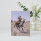 Frederic Remington Art Postkarte (Stehend Vorderseite)
