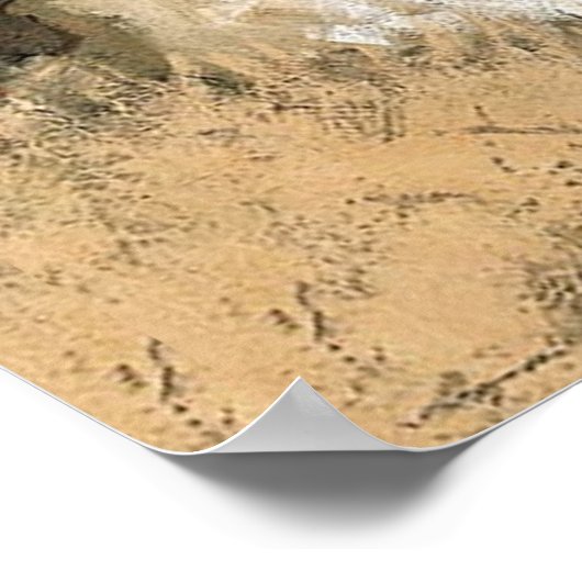 Frederic Remington Art "Zurück in das Buffalo Poster (Ecke)