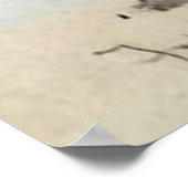 Frederic Remington "Buffalo Hunter Spitting Bullet Poster (Ecke)