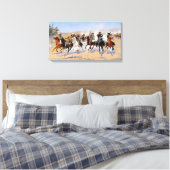 Frederic Remington Dash für Holz Leinwanddruck (Insitu (Schlafzimmer))