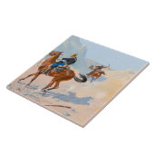 Frederic Remington - der Advance Guard oder der Mi Fliese (Seite)