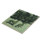 Frederic Remington - Der Aufruf zur Hilfe Fliese (Seite)