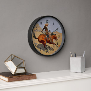 Frederic Remington, Der Cowboy, Uhr