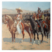 Frederic Remington - der mexikanische Major Fliese (Vorderseite)
