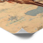 Frederic Remington - der mexikanische Major Poster (Ecke)