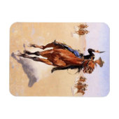 Frederic Remington der Trooper Magnet (Horizontal)
