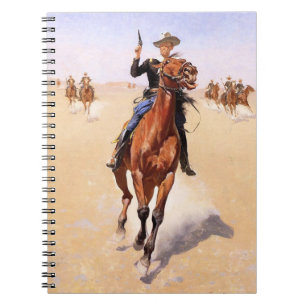 Frederic Remington der Trooper Notizblock