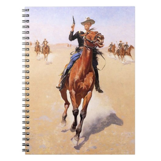 Frederic Remington der Trooper Notizblock (Vorderseite)