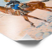 Frederic Remington - die Advance Guard oder die Mi Fotodruck (Ecke)