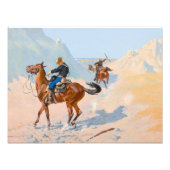 Frederic Remington - die Advance Guard oder die Mi Fotodruck (Vorne)