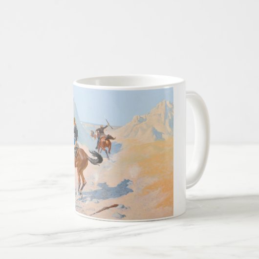 Frederic Remington - die Advance Guard oder die Mi Kaffeetasse (VorderseiteRechts)