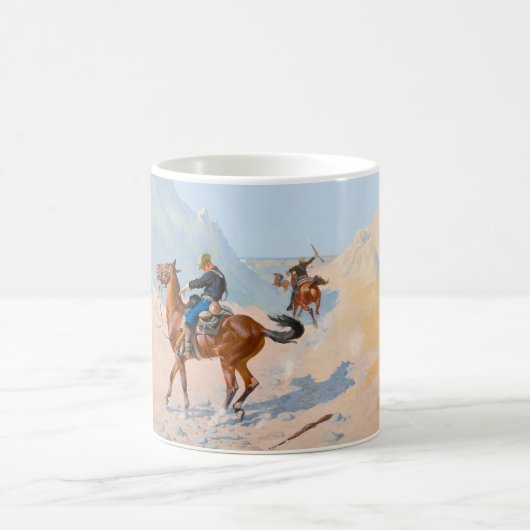 Frederic Remington - die Advance Guard oder die Mi Kaffeetasse (Mittel)
