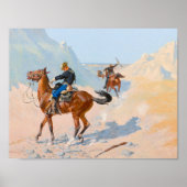 Frederic Remington - die Advance Guard oder die Mi Poster (Vorne)