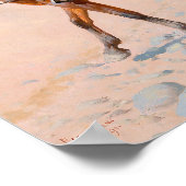 Frederic Remington - die Advance Guard oder die Mi Poster (Ecke)