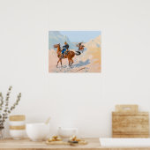 Frederic Remington - die Advance Guard oder die Mi Poster (Küche)