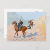 Frederic Remington - die Advance Guard oder die Mi Postkarte (Vorne/Hinten)