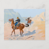 Frederic Remington - die Advance Guard oder die Mi Postkarte (Vorderseite)
