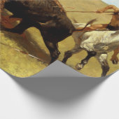 Frederic Remington die Buffalo-Jagd Geschenkpapier (Ecke)