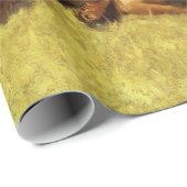 Frederic Remington die Buffalo-Jagd Geschenkpapier (Rolleneckpunkt)