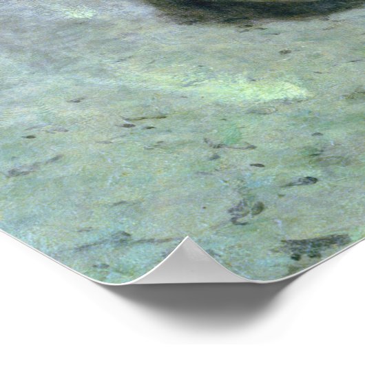 Frederic Remington Fired on Poster (Ecke)