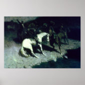 Frederic Remington Fired on Poster (Vorne)