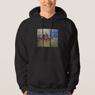 Frederic Remington Remington Stampede Hoodie