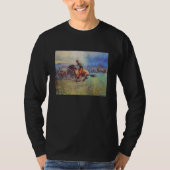 Frederic Remington Remington Stampede T-Shirt (Vorderseite)