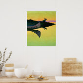 Frederic Remington Western Art "Anruf Poster (Küche)