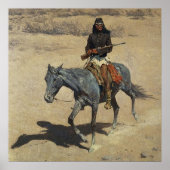 Frederic Remington Western Art "Apache Scout" Poster (Vorne)