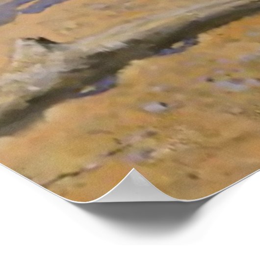 Frederic Remington Western Art "Dash for Timbe Poster (Ecke)