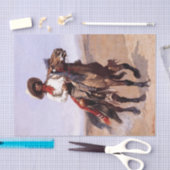 Frederic Remington Western Art "Ein Regiment Seidenpapier (Handwerk)