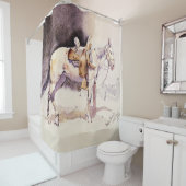 Frederic Remington Western Art Mexican Pony Duschvorhang (Beispiel)