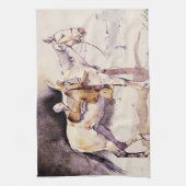 Frederic Remington Western Art Mexican Pony Geschirrtuch (Vertikal)