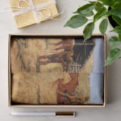 Frederic Remington Western Art "Pony Express" Seidenpapier (Geschenk)