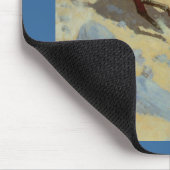 Frederic Remingtons Cowboy (1902) Mousepad (Ecke)