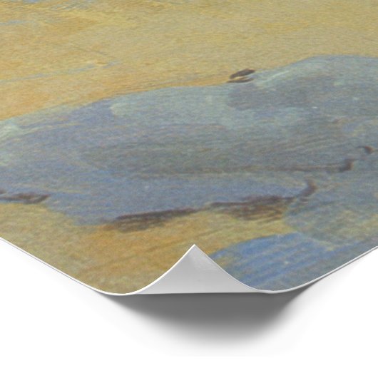 Frederic Remingtons Cowboy (1902) Poster (Ecke)