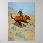 Frederic Remingtons Cowboy (1902) Poster (Vorne)