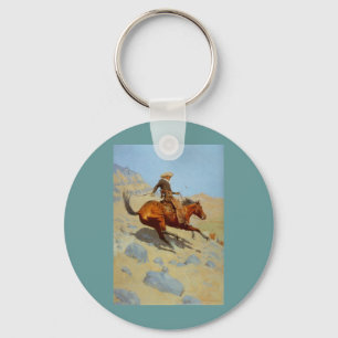 Frederic Remingtons Cowboy (1902) Schlüsselanhänger