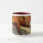 Frederic Remingtons Cowboy (1902) Tasse (Zentrum)