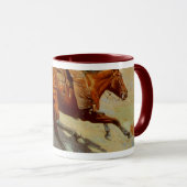 Frederic Remingtons Cowboy (1902) Tasse (VorderseiteRechts)