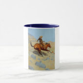Frederic Remingtons Cowboy (1902) Tasse (Zentrum)