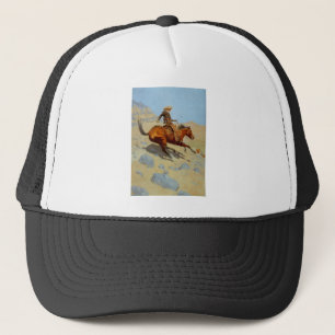 Frederic Remingtons Cowboy (1902) Truckerkappe