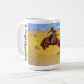 Frederic Remington's Cowboys 15oz Coffee Tasse (Vorderseite Links)