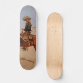Frederic Remingtons der Puncher (1895) Skateboard (Vorderseite)