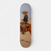 Frederic Remingtons der Puncher (1895) Skateboard (Vorne)