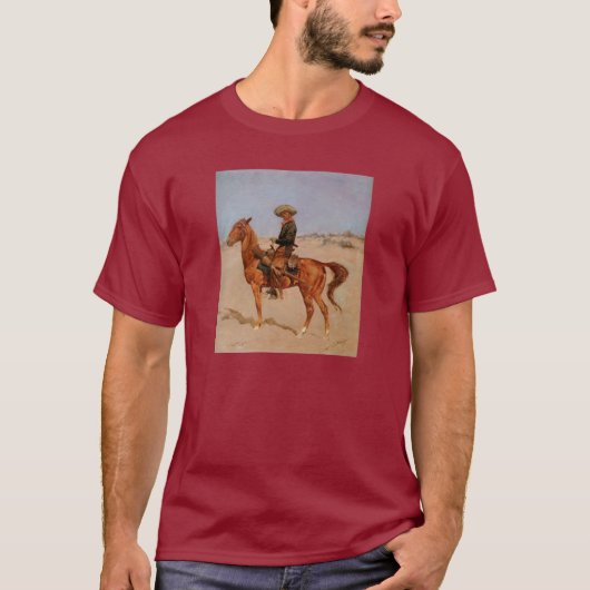 Frederic Remingtons der Puncher (1895) T-Shirt (Vorderseite)