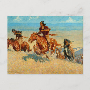 Frederic Remington's The Buffalo Runners (1909) Einladung