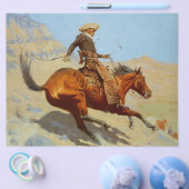 Frederic Remingtons The Cowboy (1902) Flyer (Einzeln)